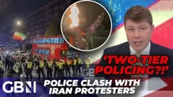 BREAKING: Furious protests at Iran embassy as Met Police ACCUSED of brutality against protesters