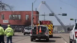 WATCH: Officials demolish burned building in Gatesville
