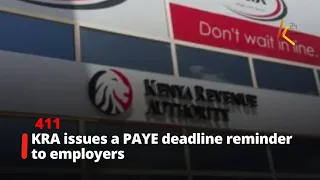 KRA issue PAYE deadline reminder to employers