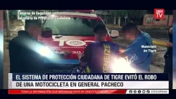 CINCO TV - EL COT EVITÓ EL ROBO DE UNA MOTOCICLETA EN GENERAL PACHECO