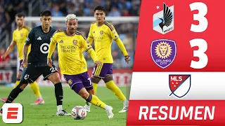 LOCURA DE PARTIDO. GOL de GRIEZMANN ayudó a ORLANDO CITY a empatar ante MINNESOTA UNITED | MLS