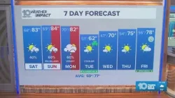 10. Погода в Тампа-Бэй: прогноз на вечер пятницы | 13 марта 2026 г.