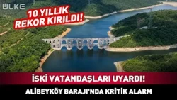 İSKİ Issues Warning! Critical Alarm at Alibeyköy Dam