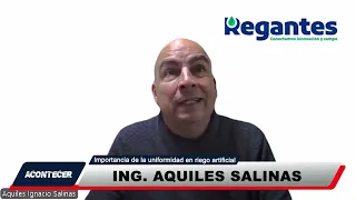 ACONTECER 2nd 08/10 Aquiles Salinas artificial irrigation part 2