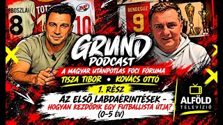 Grund Podcast #01 // Az első labdaérintések: hogyan kezdődik egy futballista útja?