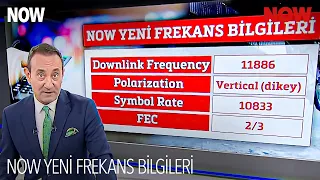 NOW Yeni Frekans Bilgileri