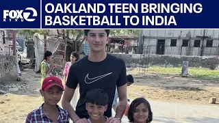 Oakland teen brings love of basketball to India | KTVU