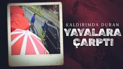 Giresun'da otomobil kaldırımdaki yayalara çarptı: 3 yaralı