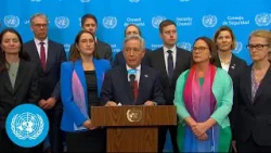 Afghanistan: Repression of Women and Girls - Joint Media Stakeout  | United Nations
