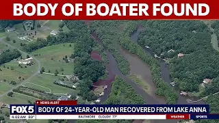 Body of boater found in Lake Anna in Spotsylvania County | FOX 5 AT 4AM