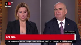 Bolojan, despre relația cu Nicușor Dan. Mai comunică sau nu cu președintele, la acest moment? _B1TV_