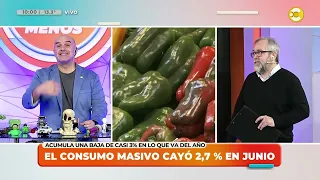 Mass consumption fell 2.7% in June │LPELDM│ 07-26-24