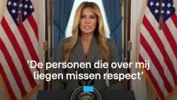 Melania Trump: 'Leugens die me linken aan Epstein moeten stoppen' | RTL Nieuws