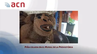 Piña colada in the Mural of Prehistory