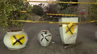 Guido Spano section blocked at San Martin intersection