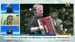 Ezio Gieco   Balance del 54º Festival Nacional de Jineteada y Folclore de Diamante