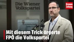With this trick, the FPÖ annoyed the People's Party | krone.tv NEWS
