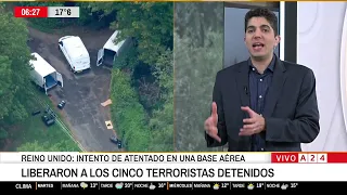 🚨LA POLICÍA BRITÁNICA LIBERÓ A LOS CINCO TERRORISTAS DETENIDOS