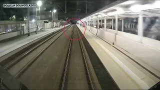 Niebezpieczna sytuacja na torach mogła mieć swój tragiczny finał