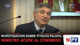 Investigation into fake degrees, Minister appears before Congress