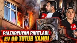 Suraxanıda çoxmərtəbəli yaşayış evində YANĞIN BAŞ VERDİ