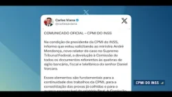 CPMI do INSS pede a devolução de dados sigilosos ao novo relator do caso Master no STF CPMI do INSS pede a devolução de dados sigilosos ao novo relator do caso Master no STF