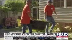 Army veteran's home gets needed upgrades