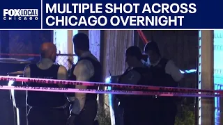 Chicago crime: 4 shot overnight across city, 2 dead, police say