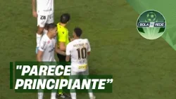 Neymar leva cartão contra Remo: "Parece principiante”, dispara Spimpolo