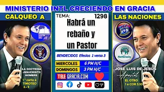 1298 CALQUEO THERE WILL BE ONE FLOCK AND ONE SHEPHERD 26 08 2026 clarifies JESUS ​​CHRIST MAN