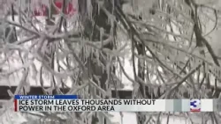 Locals react after winter storm causes severe damage in Oxford, MS