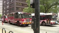Hazmat response at Cook County treasurer’s office in the Loop