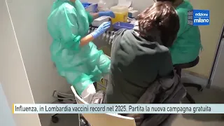 Milan, Lombardy's flu vaccination campaign begins: record doses for 2025-26