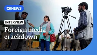 Pakistan imposes restrictions on foreign journalists, media organisations | The World | ABC News
