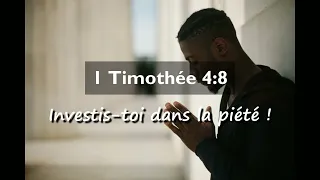 1 Timothy 4:8 - Commit to Godliness! - VERSE OF THE DAY - Prophet Elisée Kouakou