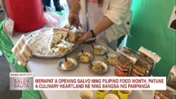 Merapat a opening salvo ning Filipino Food Month, patune a culinary heartland ya ing Pampanga
