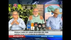 Productores de varias regiones del país solicitan frenar el contrabando de alimentos