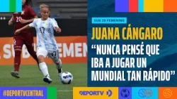 ¡ARGENTINA, AL MUNDIAL TRAS 12 AÑOS!?? La alegría de Juana Cángaro tras clasificar al Mundial Sub 20
