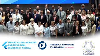 "Common Future: Moldova and the Global Democracy Agenda" Forum, held in Chișinău