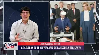 RADAR NEA PORT AND NAVIGABLE WATERWAYS TECHNICAL SCHOOL CELEBRATES 35 YEARS JUAN NOGUEIRA PRINCIPAL
