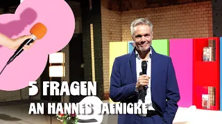 5 Fragen an Hannes Jaenicke