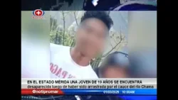 Mérida: joven está desaparecida luego de haber sido arrastrada por el cauce del río Chama