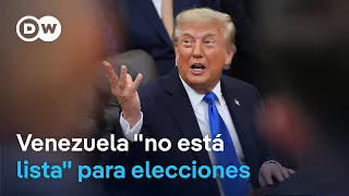 Trump says Delcy Rodríguez wants elections but believes Venezuela is not ready