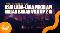 [detikPagi] - Nepalese Citizen in Bali Uses Fire to Drive Away Spiders, Burns Down IDR 2 Billion ...