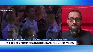 Anthony Chauveau: "The money invested by the firefighters for these dances is wasted."