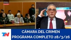CÁMARA DEL CRIMEN I Programa Completo, 28/3/26 CÁMARA DEL CRIMEN I Programa Completo, 28/3/26