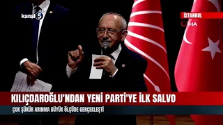 First salvo from Kılıçdaroğlu to the NEW Party! Thank God the cleansing is largely complete