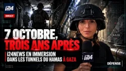 October 7, three years later: i24NEWS inside the Hamas tunnels in Gaza