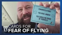 Utah man creates deck of cards to help overcome fear of flying