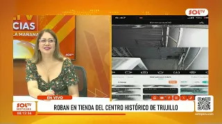 A man reportedly entered a business on Gamarra street in the early hours of the morning and escap...
